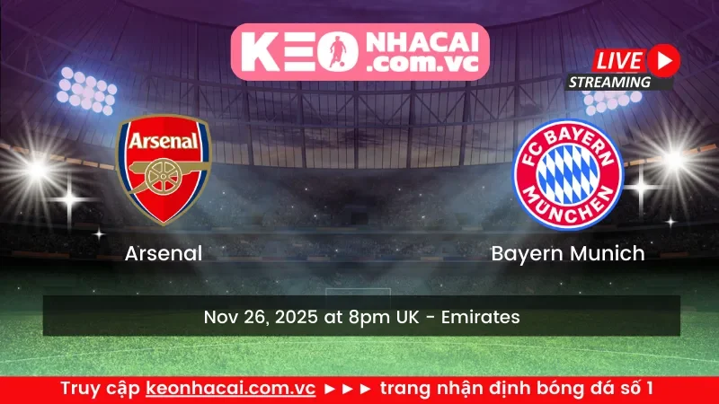 Arsenal vs Bayern Munich